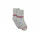 N623 Pack 6 calcetines para niños mod. BABY BOY con antideslizantes talla 22/26