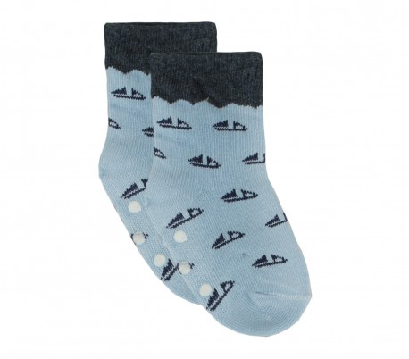 N608 Pack 6 calcetines para bebé mod. MOVE BABY antideslizante talla 0/24 meses 