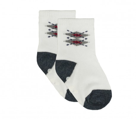 N608 Pack 6 calcetines para bebé mod. MOVE BABY antideslizante talla 0/24 meses 