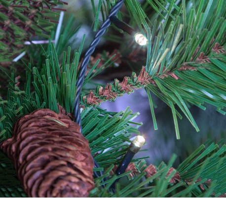 561313 Luces de Navidad MANTELLO 180 LED LUZ FRÍA para árboles de hasta 180 cm