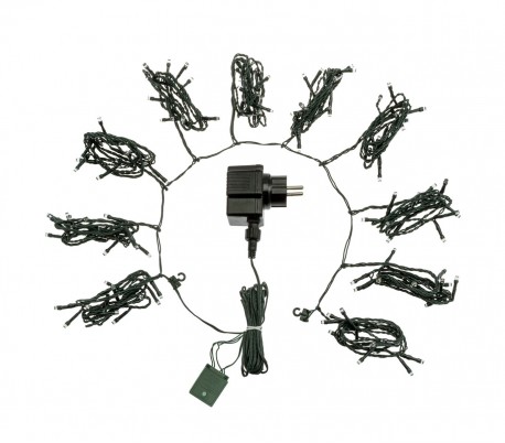 561315 Luces de navidad MANTELLO 180 LED LUZ CALIDA para árboles hasta 180cm