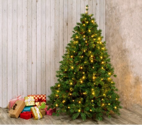 561322 Luces de navidad MANTELLO 270 LED LUZ CALIDA para árboles de hasta 210 cm