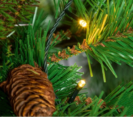 561322 Luces de navidad MANTELLO 270 LED LUZ CALIDA para árboles de hasta 210 cm