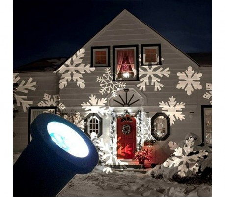 560896 Proyector luz LED láser FIOCCO DI NEVE uso externo resistente al agua