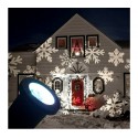 560896 Proyector luz LED láser FIOCCO DI NEVE uso externo resistente al agua