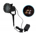 560896 Proyector luz LED láser FIOCCO DI NEVE uso externo resistente al agua