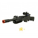 ES-M168 Rifle de juguete con puntero láser y bolas incluidas CIGIOKI 335086