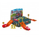 121838 Playset juego PARCHEGGIO VIGILI DEL FUOCO con helicóptero y vehículos