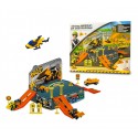 121837 Playset juego CANTIERE IN COSTRUZIONE con helicóptero y vehículos 121837 Playset juego CANTIERE IN COSTRUZIONE con helicóptero y vehículos