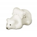605115 Decoración de navidad para el hogar OSO POLAR en poliestireno 30x20cm