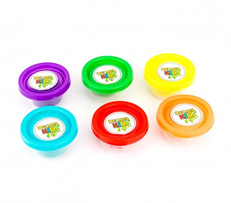 100485 Banco de diseño DECORA KID con plastilina con muchos moldes y accesorios