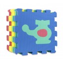 529054 Alfombra puzzle eva 10 pz del juego modular VEHÍCULOS 32 x 32 x 1 cm