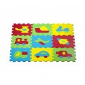 529054 Alfombra puzzle eva 10 pz del juego modular VEHÍCULOS 32 x 32 x 1 cm