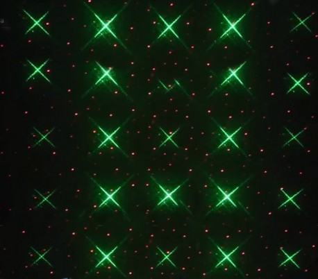 560899 Proyector láser NATALIZIO 6 efectos de luces con trípode externo