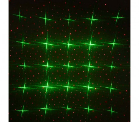 560899 Proyector láser NATALIZIO 6 efectos de luces con trípode externo