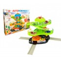 102303 Playset multinivel de estacionamiento automático helicóptero y ascensor
