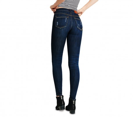 81113 Jeans de cintura alta para mujeres mod. Talla ajustada ANNALAURA - XS a XL