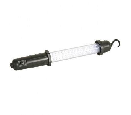 Lámpara portátil 60 LED de trabajo con gancho giratorio