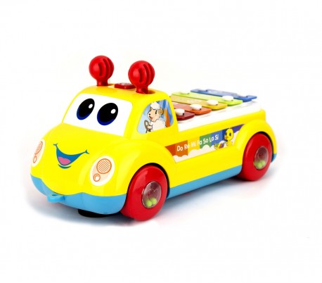 397657 Juego musical para niños CAMIONCINO XILOFONO CIGIOKI movimiento de ruedas