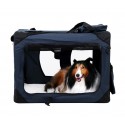 4564 Transportín para animales PROLABZOO plegable con tapete lavable