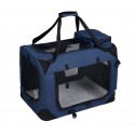 4564 Transportín para animales PROLABZOO plegable con tapete lavable