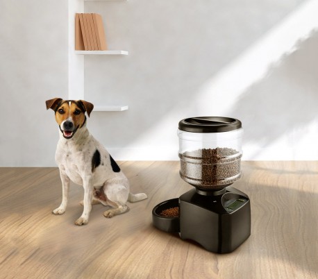 4652 Dispensador automático PROLABZOO RECUERDO DE VOZ comida perro y gato 5.5LT