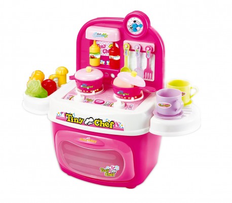 647249 Super cocina CHEF IN CUCINA con luces y sonidos realistas 24 accesorios