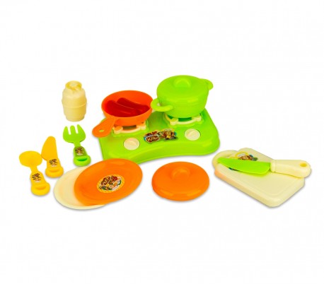 363744 Playset de cocina KITCHEN SET CIGIOKI con muchos accesorios