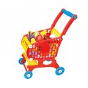 632306 Carrito de la compra para supermercado con 13 accesorios 53x20x36 cm