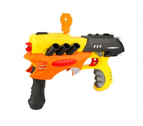 281567 Rifle de juguete AIR SPORT GUN con dardos suaves y objetivo incluido