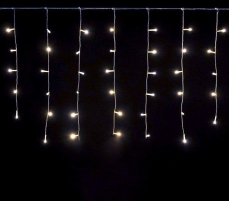 Luces de Navidad Cortina 96 LED 561283 LUZ FRÍA exterior 3 mt x 0.6 cm