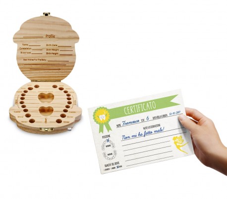 5310 Cajita para los dientes de leche con certificado de hadas incluido