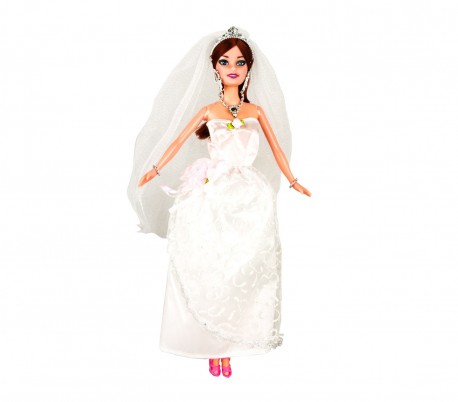 223246 Muñeca MAGNIFICA SPOSA completa con accesorios y velo
