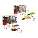 115270 Playset toy cars o go-kart push RACERS FORMULA con accesorios