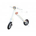 Scooter eléctrico LEHE K1 ligero y plegable velocidad máxima de 25-32 km / h