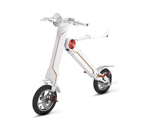 Scooter eléctrico LEHE K1 ligero y plegable velocidad máxima de 25-32 km / h