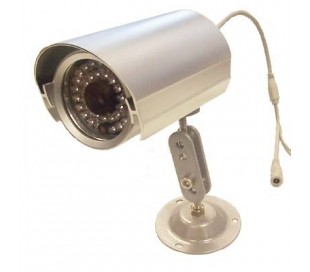 Cámara de vigilancia 36 led ccd 6 mm sensor 1/3 hermético