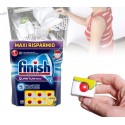8168622 FINISH Powerball Quantum MAX lavavajillas olor limón 60 capsúlas