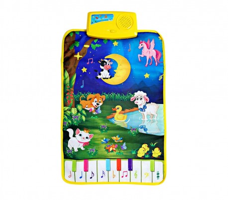 121774 Alfombra de juego interactiva IL BOSCO MAGICO animales melodías y versos