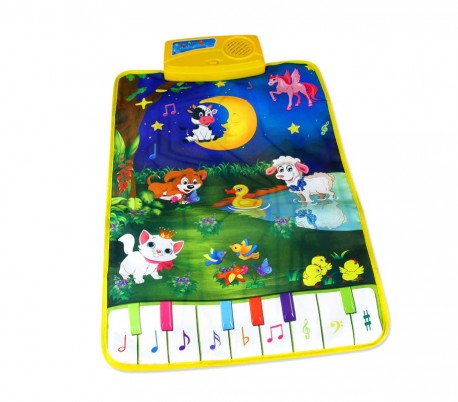 121774 Alfombra de juego interactiva IL BOSCO MAGICO animales melodías y versos