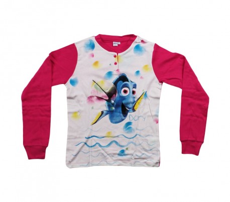 WD22-111B Pijama para niñas motivo EN BUSCA DE DORY algodón suave 10 a 12 años