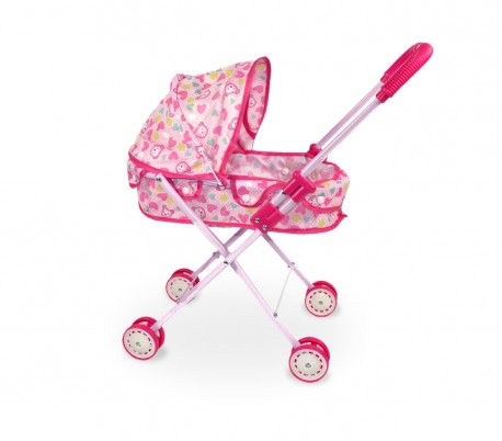 160237 Cochecito de juguete para muñecas con parasol ideal para la infancia