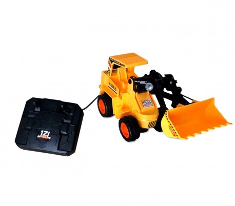 122136 Ruspa juguete teledirigido  I GIGANTI DELLE COSTRUZIONI movimiento real