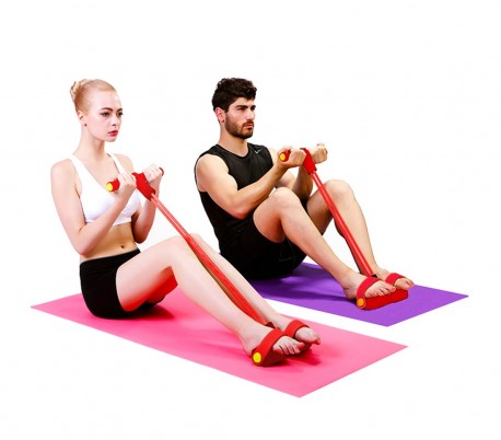 870226 Banda elástica de entrenamiento Fitness resistencia de tiro multiusos