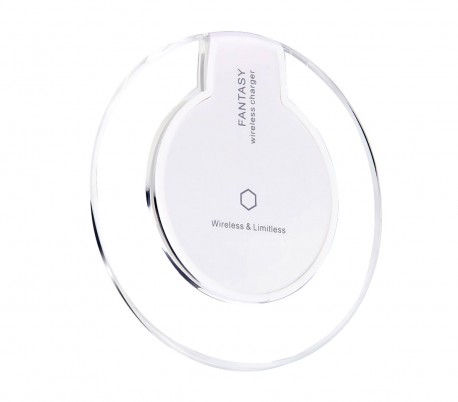 713527 Cargador batería inalámbrico de inducción Qi universal base carga wifi