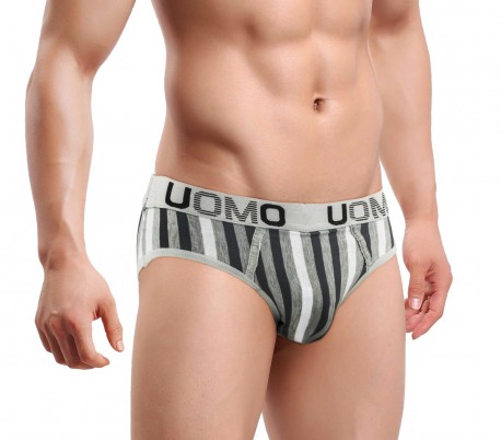 PT-7813 Pack 4 Slip para hombre a rayas mod. KEMPER de M a XXXL