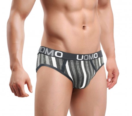 PT-7813 Pack 4 Slip para hombre a rayas mod. KEMPER de M a XXXL