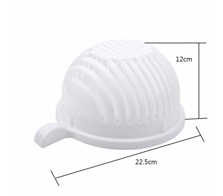 210025 Recipiente para cortar y escurrir ensaladas y verduras BANY ahorra tiempo