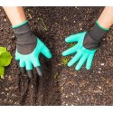 708004 Guantes para la jardinería con garras de plástico ABS para cavar