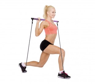 717176 Pilates training stick para ejercicios corporales gratuitos con DVD
